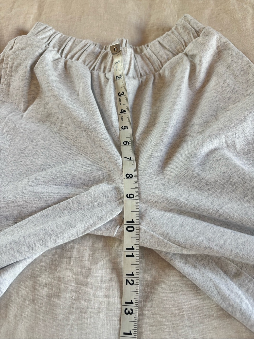 Urban Outfitters Wide Leg Elastic Waist Pants in Light Heather Gray - Picture 8 of 9